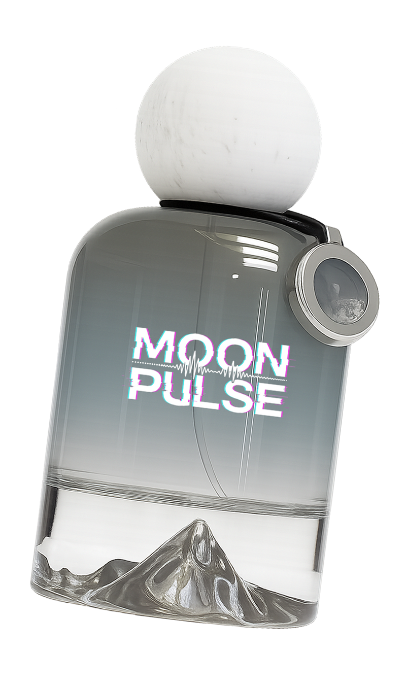 Moonpulse perfume bottle